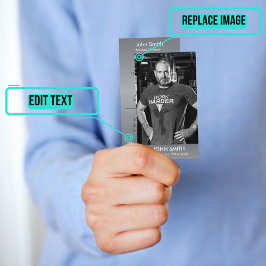 Cartão De Horário Treinador pessoal/treinador