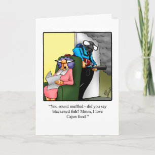 Cartão de Humor de Aniversário Engraçado Para Ela