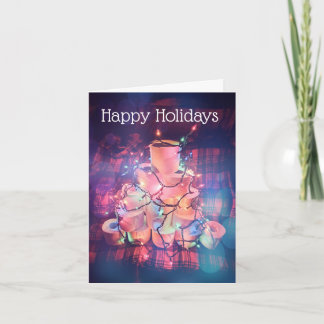 Cartão de Humor de Natal de Papel de Banheiro (var