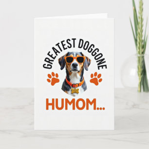 Cartão de Humor do Cão Geométrico