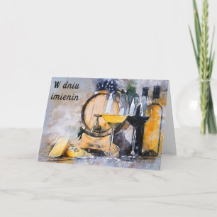 Cartão de identidade de polonês