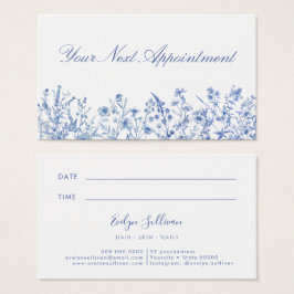 Cartão de identidade francês de flores silvestres