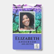 CARTÃO DE IDENTIFICAÇÃO - Crachá VIP de Funcionári