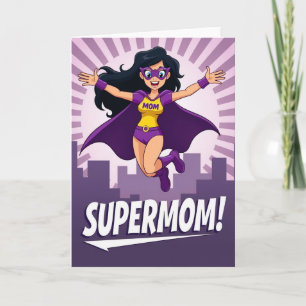 Cartão de Ilustração da Mãe Heroína