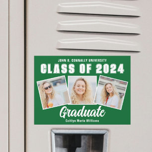 Cartão de Imagem de Colagem de Foto para Graduação
