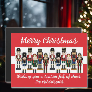 Cartão de Imagem de Natal Personalizado para Nozes
