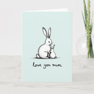 Cartão de Imagem Família Ama Você Mamãe