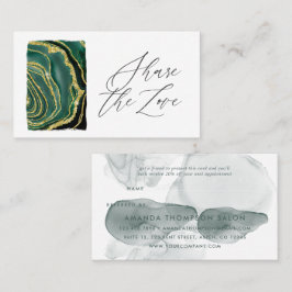 Cartão De Indicação Agato de Turquesa