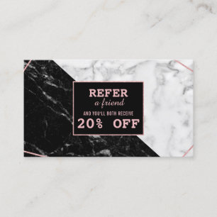 Cartão De Indicação Argumento Dourado Makeup Artista Marble Branco Pre