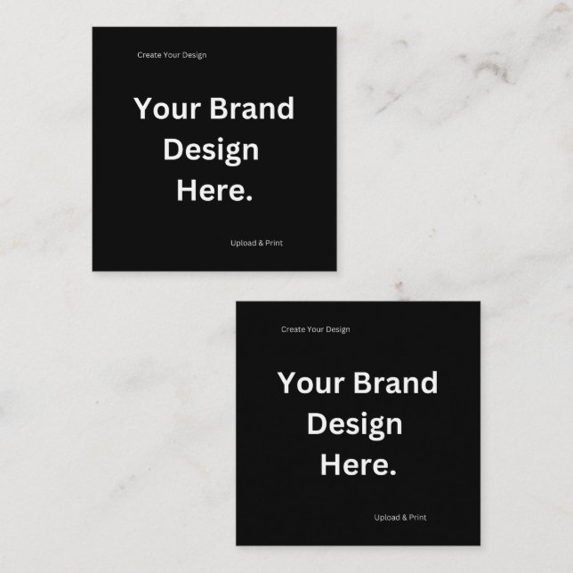 Cartão De Indicação Crie seu próprio Design e Impressão (Frente/Verso)