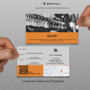 Cartão De Indicação Imagem Personalizada Nova Defesa do Cliente