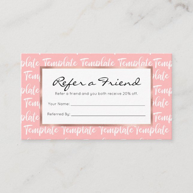 CARTÃO DE INDICAÇÃO MODELO (Frente)