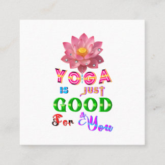 Cartão De Indicação O Marketing de Yoga é Só Bom Para Você