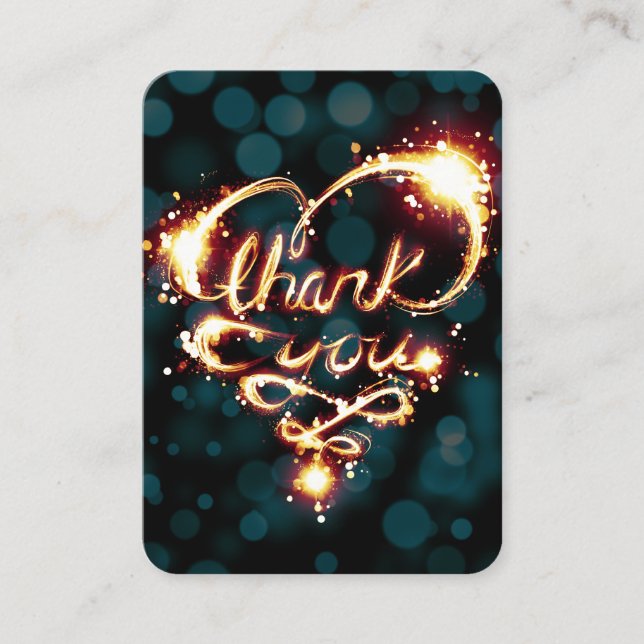 Cartão De Indicação obrigado claro consultam um programa do amigo (Frente)