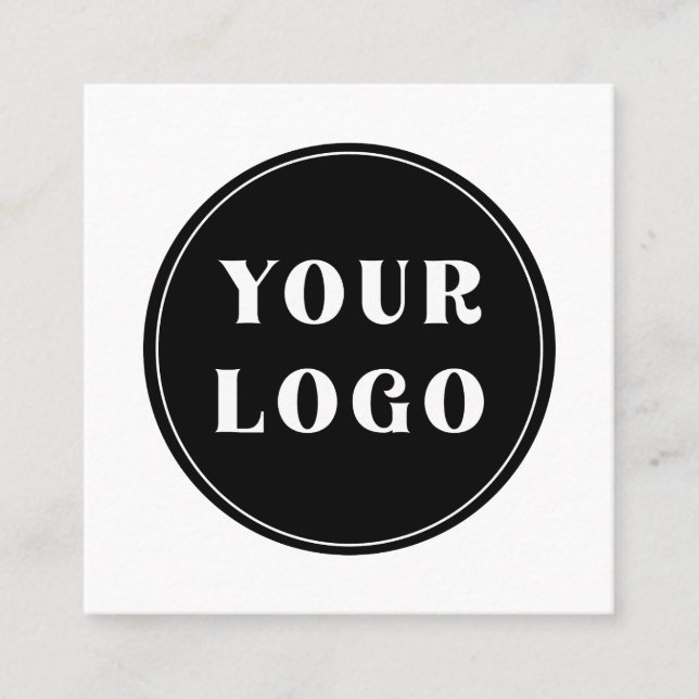 Cartão De Indicação personalizado, exclusivo, elegante e minimalista (Frente)