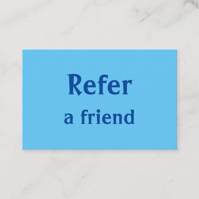 Cartão De Indicação simples e mínimo adicionar a consulta salon do rep (Frente)