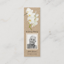 Cartão de Indicador de Fotografia Simples de Oraçã