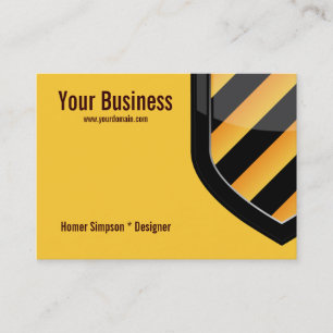 Cartão de indústria da segurança