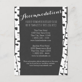 Cartão de Informação de Fratura de Árvores Brancas