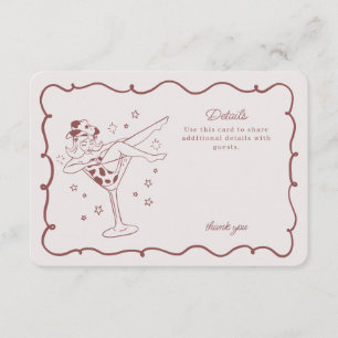 CARTÃO DE INFORMAÇÕES 