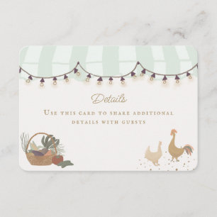 CARTÃO DE INFORMAÇÕES 