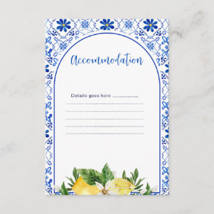 CARTÃO DE INFORMAÇÕES 