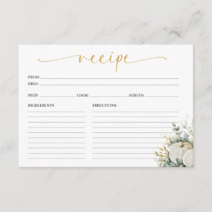 CARTÃO DE INFORMAÇÕES 