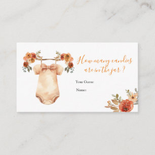 CARTÃO DE INFORMAÇÕES