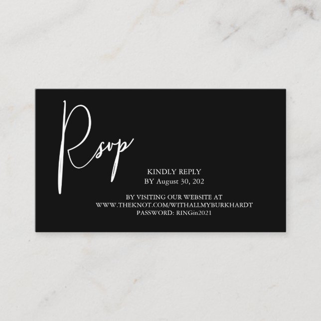 Cartão De Informações 2021 e mais outro personalizado para a placa de ga (Frente)