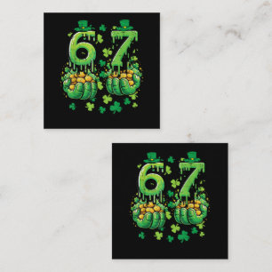 Cartão De Informações 6 7 Dia de São Patrício