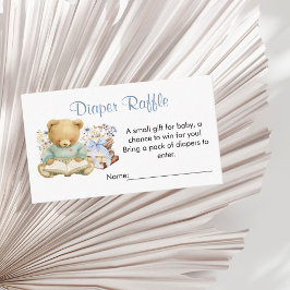 Cartão De Informações A New Chapter will soon Begin Diaper Raffle