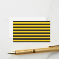 Abeja Melera Listras Horizontais Amarelo Preto