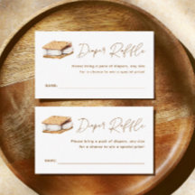 Acampamento de Fralda Chá de fraldas Mais Divertid