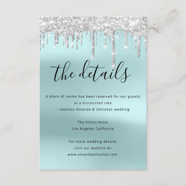 Cartão de Informações Acompanhantes Detalhes do Ca (Frente)