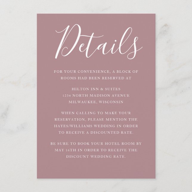 Cartão De Informações adoração floral (Frente)