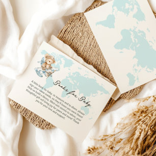 Cartão De Informações Adventure aguarda, Bear no Livro de Aviões