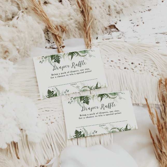 Cartão De Informações Adventure Begin Woodland Deer Baby Boy Chá (Criador carregado)