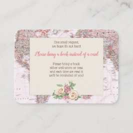 Cartão De Informações Aguarda o Gabinete de Solicitação do World Map Boo