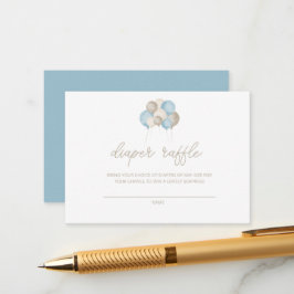 Cartão De Informações Ah, garoto! Placa de Raffel de Fralda do Balão de