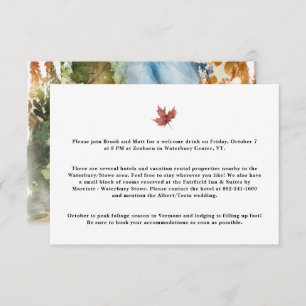 Cartão De Informações Alojamento do Hotel Autumn Mountain Enclos