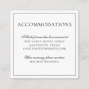 Cartão De Informações Alojamentos de Casamento de Abacaxi Tropical de Ve