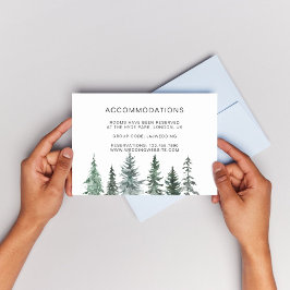 Cartão De Informações Alojamentos De Pinheiros Lanterna Botânica