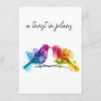 Altere a data LGBTQ+ Rainbow Lovebird