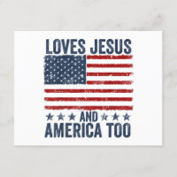 Ama Jesus e América a Deus, cristão 4º de J