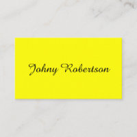 Amarelo Brilhante Simples Elegante Profissional Mo