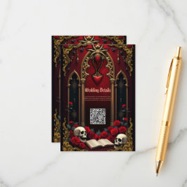 Cartão De Informações Amor eterno nas sombras da escuridão