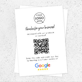 Cartão De Informações Análises do Google | Business Review Link QR Code