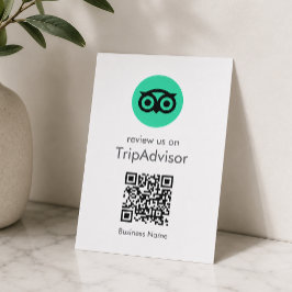 Cartão De Informações Análises do Tripadvisor | Código QR de Análise Emp