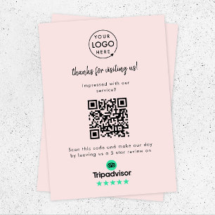 Cartão De Informações Análises do TripAdvisor Solicitação de Classi