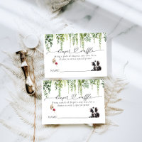 Animais da Floresta Verde Cogumelo Chá de Bebê 